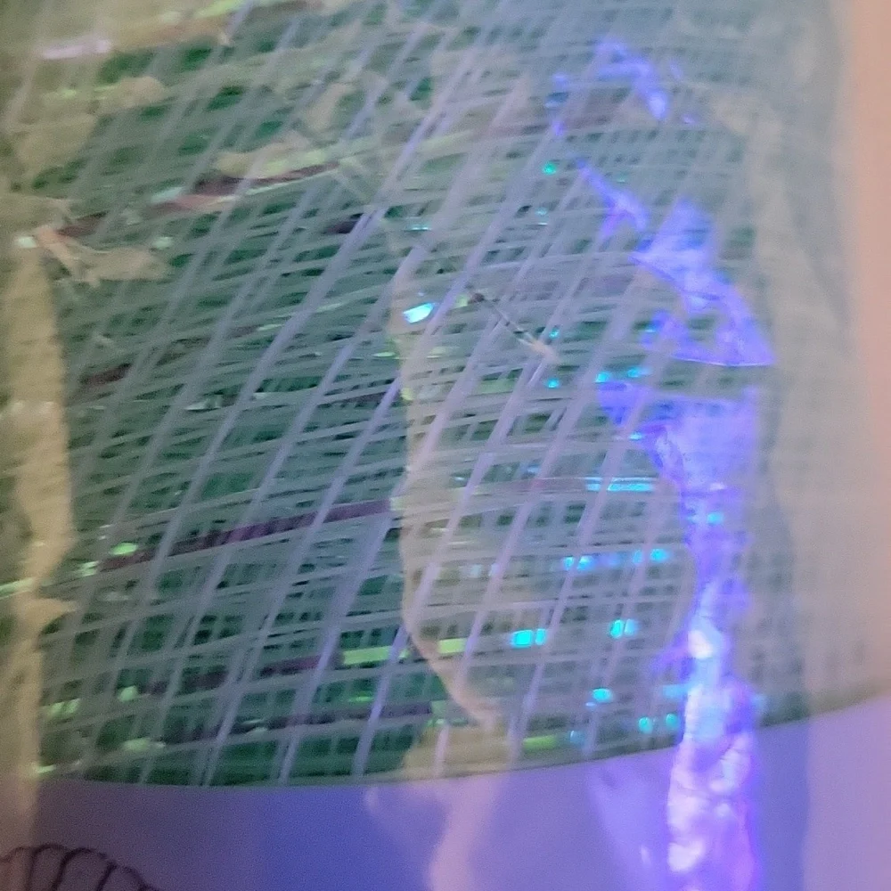 Bundle Of 8 Green Mesh For Wreaths, Flowers, Gifts, Home Decorations
